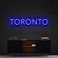 TORONTO LED-Neonschild Wohnzimmer Büro