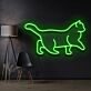gehende Katze LED-Neonschild Wohnzimmer Schlafzimmer