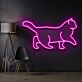 gehende Katze LED-Neonschild Wohnzimmer Schlafzimmer