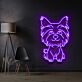Yorkshire Terrier Hund LED-Neonschild Wohnzimmer Haustierladen
