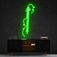 Geige LED-Neonschild für Wohnzimmer Musikstudio