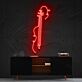 Geige LED-Neonschild für Wohnzimmer Musikstudio