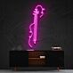 Geige LED-Neonschild für Wohnzimmer Musikstudio