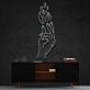 Hand mit Flamme LED-Neonschild Wohnzimmer Bar