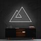 Bergsymbol LED-Neonschild Wohnzimmer Büro