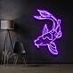 Koi Fisch LED-Neonschild Wohnzimmer Büro