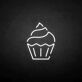 Cupcake LED-Neonschild für Café und Bäckerei