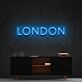 LONDON LED-Neonschild Wohnzimmer Büro