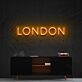 LONDON LED-Neonschild Wohnzimmer Büro
