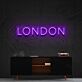 LONDON LED-Neonschild Wohnzimmer Büro