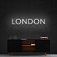 LONDON LED-Neonschild Wohnzimmer Büro