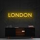 LONDON LED-Neonschild Wohnzimmer Büro