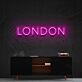 LONDON LED-Neonschild Wohnzimmer Büro