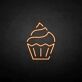 Cupcake LED-Neonschild für Café und Bäckerei