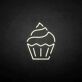 Cupcake LED-Neonschild für Café und Bäckerei