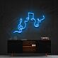 Musiknoten und Notenschlüssel LED-Neonschild Wohnzimmer Musikstudio