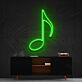 Musiknote LED-Neonschild für Wohnzimmer und Musikstudio