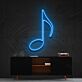 Musiknote LED-Neonschild für Wohnzimmer und Musikstudio