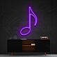 Musiknote LED-Neonschild für Wohnzimmer und Musikstudio