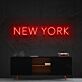 NEW YORK LED-Neonschild Wohnzimmer Büro