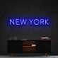 NEW YORK LED-Neonschild Wohnzimmer Büro