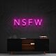 NSFW LED-Neonschild für Bar Club