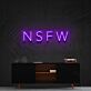NSFW LED-Neonschild für Bar Club