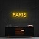 PARIS LED-Neonschild für Wohnzimmer Schlafzimmer