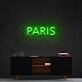 PARIS LED-Neonschild für Wohnzimmer Schlafzimmer