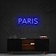 PARIS LED-Neonschild für Wohnzimmer Schlafzimmer
