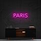 PARIS LED-Neonschild für Wohnzimmer Schlafzimmer