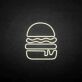 Hamburger LED-Neonschild für Restaurant und Imbiss