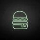 Hamburger LED-Neonschild für Restaurant und Imbiss