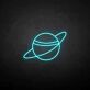 Planet mit Ring LED-Neonschild Wohnzimmer Kinderzimmer