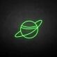 Planet mit Ring LED-Neonschild Wohnzimmer Kinderzimmer