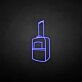 Rollkoffer LED-Neonschild Reise Hotel