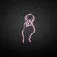 Schrei Figur LED-Neonschild für Wohnzimmer Kunstgalerie