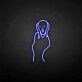 Schrei Figur LED-Neonschild für Wohnzimmer Kunstgalerie