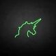 Einhorn Silhouette LED-Neonschild für Kinderzimmer Wohnzimmer