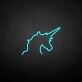 Einhorn Silhouette LED-Neonschild für Kinderzimmer Wohnzimmer
