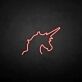 Einhorn Silhouette LED-Neonschild für Kinderzimmer Wohnzimmer