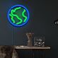 Erde Symbol LED-Neonschild Wohnzimmer Büro