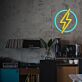 Blitzsymbol LED-Neonschild für Gaming und Bar