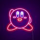 rosa Videospielfigur LED-Neonschild für Gamingzimmer und Kinderzimmer