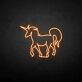 Einhorn LED-Neonschild für Kinderzimmer Party