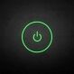 Einschaltzeichen LED-Neonschild Gaming Home Office