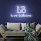 love balloons LED-Neonschild für Event Dekoration