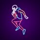 American Football Spieler LED-Neonschild Sportbar Wohnzimmer
