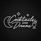 Cocktails and Dreams LED-Neonschild für Bar Club