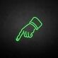 Zeigefinger Hand LED-Neonschild für Bar Club